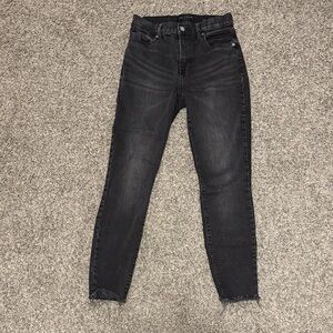 Lucky Brand Dark Gray Skinny Jeans